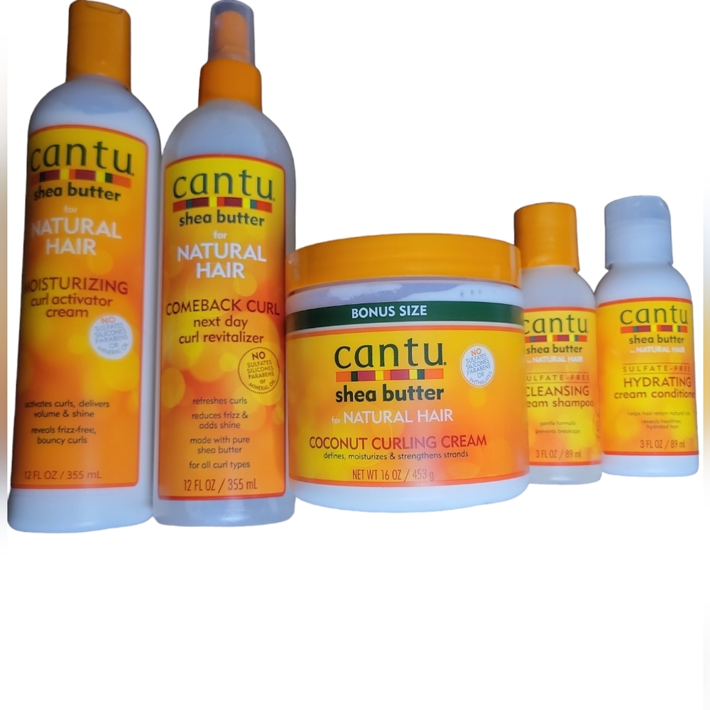 CANTU Shea Butter Natural Hair care 5 piece set